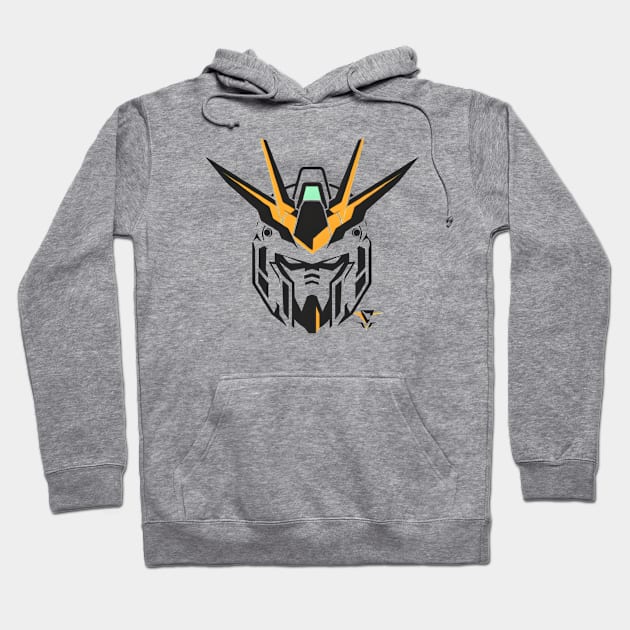 Winged Warriors: Gundam Wing, Mecha Epic, and Anime-Manga Legacy Unleashed Hoodie by insaneLEDP